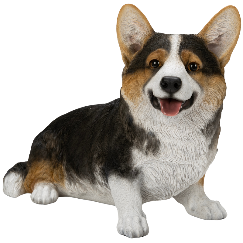 お座りコーギー黒（大） | 業者様向け・WooBia仕入れサイト｜アニマル